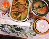 豚肉とジャガイモとピーマンを焼肉タレで作り方4写真