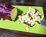 秋の味覚☆安くて簡単『さつま芋ご飯』作り方1写真