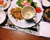 母の日にも✨薔薇のハムのサラダ✨☺⛄☕作り方11写真