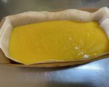 チーズケーキ風⁈酒粕ケーキ〜梔子入り〜作り方4写真