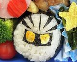 キャラ弁 カービィandメタナイト弁当作り方7写真