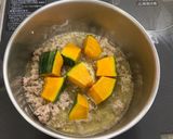 「減らソルト」かぼちゃのカレーそぼろ煮作り方3写真