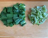 「減らソルト」チンゲン菜の中華和え作り方1写真