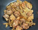 簡単！美味しい！鶏ごぼう作り方4写真