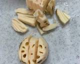 鶏肉と蓮根きんぴら作り方1写真