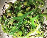 ピーマンの塩昆布和え作り方5写真