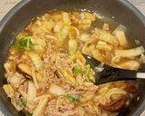 【楽めし】豚と白菜のあんかけ中華丼作り方3写真