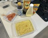 誰でも簡単！ズボラめんたいパスタ作り方3写真