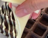 米粉で作るモノクロ・チョコワッフル作り方5写真