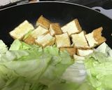 キャベツと厚揚げ生姜炒め作り方5写真