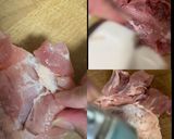 簡単！チキンカツのオープンサンド♪作り方1写真
