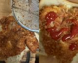 簡単！チキンカツのオープンサンド♪作り方4写真