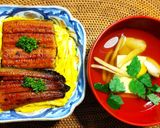 金針菜、椎茸、小松菜、揚げのお味噌汁作り方9写真