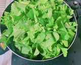 大根間引き菜の炒め作り方4写真