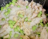 ☆枝豆と鶏ももの炊き込みご飯☆作り方6写真