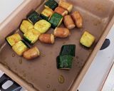 ズッキーニとウィンナーのカレー炒め作り方3写真