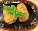 牛切り落としと里芋のクリームコロッケ作り方15写真