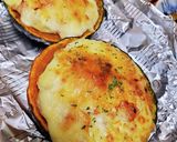 器ごと食べる坊っちゃんカボチャグラタン作り方12写真