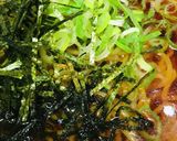 雪の妖精シマエナガラーメン●しょうゆ味作り方3写真