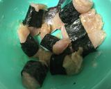 のり巻きチキン♪作り方2写真