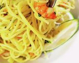 えび入りレモンパスタ作り方11写真