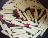 油大さじ４杯で作る やさしい 芋けんぴ作り方4写真