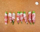 オクラの豚肉巻き　まろやかきび酢だれ作り方3写真