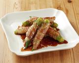 オクラの豚肉巻き　まろやかきび酢だれ作り方5写真