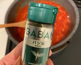 ケチャップで作るトマトバジルソース☆作り方2写真