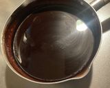 鍋一杯分のチョコレートシロップ作り方4写真