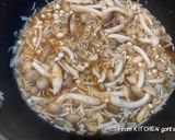 残った鍋つゆ活用★カレーきのこリゾット作り方6写真