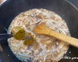 残った鍋つゆ活用★カレーきのこリゾット作り方7写真