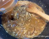 残った鍋つゆ活用★カレーきのこリゾット作り方8写真