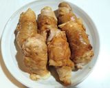 豚肉しそチーくるくる焼き作り方13写真