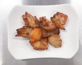 こんがりコロコロチキンの韓国おにぎり作り方6写真