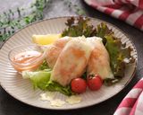 くるくる簡単！韓国風ロゼチキンサラダ巻き作り方10写真