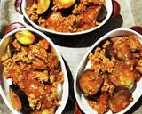茄子と豚挽き肉ハヤシカレーチーズドリア作り方7写真