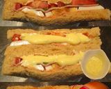 美味ドレと南蛮チーズ青ドレでサンドイッチ作り方7写真