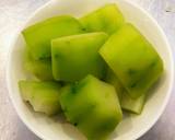 青パパイヤと鶏肉の煮物作り方1写真