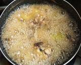 青パパイヤと鶏肉の煮物作り方4写真