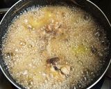 青パパイヤと鶏肉の煮物作り方4写真