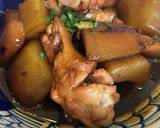 青パパイヤと鶏肉の煮物作り方5写真