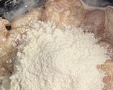 簡単！ササミのマヨ味、米粉でカリッと焼き作り方2写真