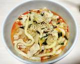 家にあるもので☆キムチ味噌煮込みうどん作り方9写真