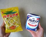パインアメの無限列車で作る無限ヨーグルト作り方1写真