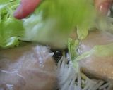 ライスペーパーで♪もっちりエビ団子スープ作り方10写真