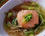 ライスペーパーで♪もっちりエビ団子スープ作り方14写真
