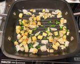 お野菜と皮パリパリチキン♡晩酌のお供作り方4写真