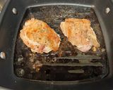 皮パリパリ照焼チキンみぞれ♡晩酌のお供作り方5写真