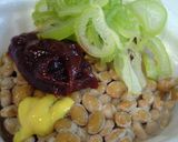 コチュ♪納豆トースト作り方1写真